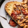 Unveiling the Delight of Garlic-Rubbed Beans on Toast