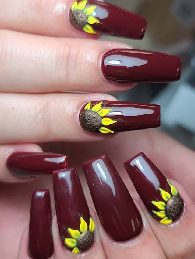8 Chic Sunflower Nail Designs to Elevate Your Style