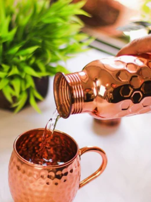 7 Advantages Of Consuming Water From Copper Glasses And Bottles